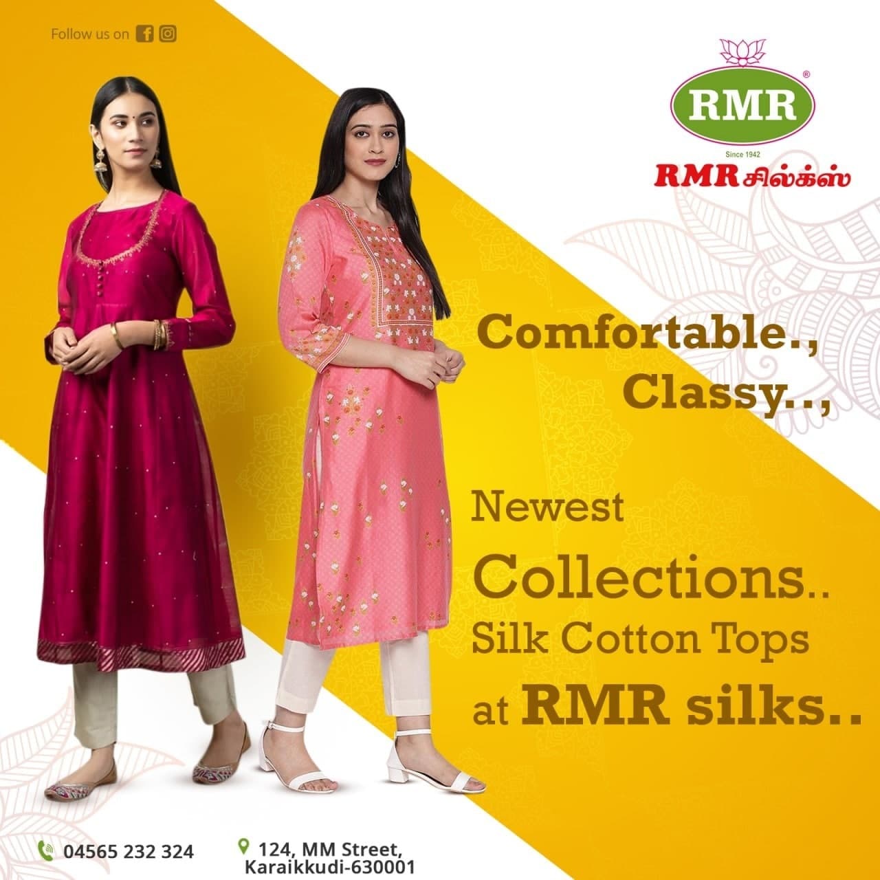 Chudidhar Collection in karaikudi
